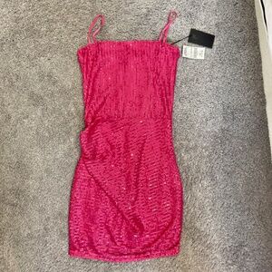 New With Tags Katie J Girls Sequin Dress size L